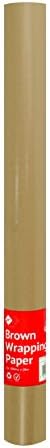 London Empire Strong Kraft Brown Wrapping Paper 10m x 500mm 60GSM Parcel Posting Supplies