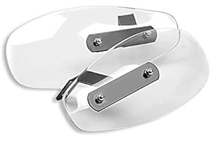 TOURTECS Paramanos Compatible para Triumph Adventurer, America/LT, Bonneville/SE Transparente