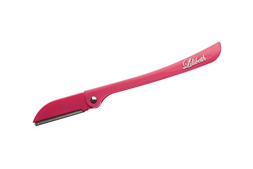Brow Shaper Hair Removal Dermaplaning Razor in Pink Painless, Safe and Portable. Eyebrows, Peach Fuzz and all Types of Facial Hair