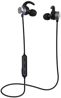Wireless Bluetooth Headphones Mini Noise Cancelling Sport Earphones CNDT Magnetic Headset Earbuds with Mic Hands Free Sweatproof for Running Cycling Jogging Gym Exercise Workout
