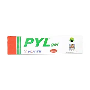 Novita PYL Gel - ( Pack of 2) Chandan Relieving Itching Burning and Pain