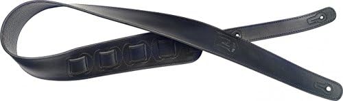James Neligan JN-ST LEA BLK Guitar Strap