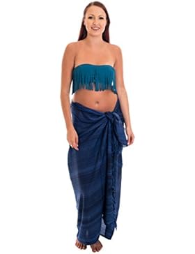 Ca 200 Modelle Großer Sarong Lunghi Dhoti Handtuch Strandtuch Schal Handarbeit Blickdicht ca 170cm x 110cm Viele...