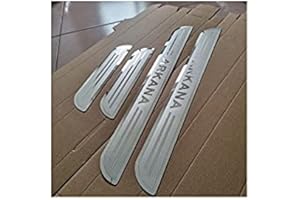 EAMILY Protecteur De Seuil De Porte De Voiture pour Renault Arkana,Inoxydable Porte De Voiture Entrer dans La Garde Plaques De Seuil Automatiques RéSistant Aux Rayures,Style De Seuil De Voiture, 4 PièCes