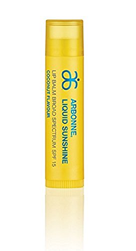 Arbonne Liquid Sunshine Lip Balm Mineral Sunscreen Broad Spectrum SPF 15
