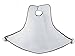 Produktbild Sammeltuch Beard Apron Bartschürzemit Saugnäpfen für Spiegel Haarfänger für Bartgestaltung Bib Bartlatz mit tragebar Beutel,Gute Geschenk für Männer … (Weiß)