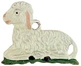  Zinnfigur Schaf liegend