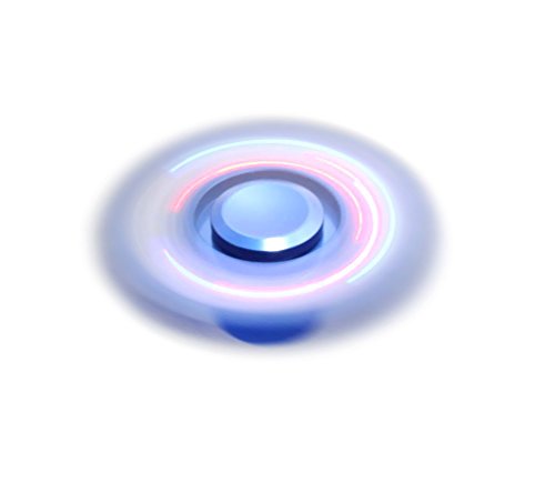 Ocool Spinner Fidget Toy, LED Fidget Spinner Focus Toy Aluminum High Speed Spins Helps Focusing for Anxiety Stress Reducer Relieves ADD Autism Adult Children, Blue (Popular Among Children and School) Ocool Spinner Fidget Toy, LED Fidget Spinner Focus Toy Aluminum High Speed Spins Helps Focusing for Anxiety Stress Reducer Relieves ADD Autism Adult Children, Blue (Popular Among Children and School)