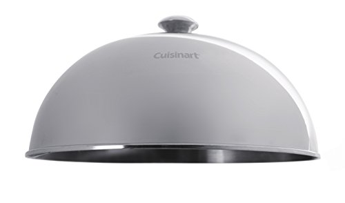 Cuisinart LPL01E Speißeglocke aus gebürstetem Stahl, Durchmesser der Garglocke : 37.6 - 4
