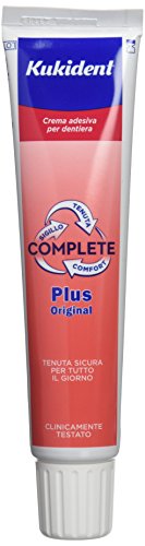 Kukident Complete Crema Adesiva per Dentiera Plus Original - 70 gr