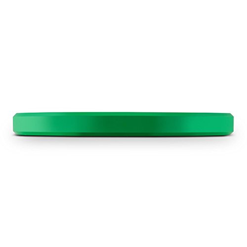 CAPITAL SPORTS Nipton Bumper Plates 5er Set Hantelscheiben Hartgummi-Gewicht-Scheiben für Langahantel-Training (Farben und Gewichte nach Wahl, Hartgummi, 50,0 mm) - 5