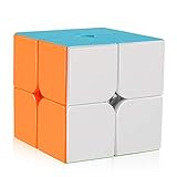 CUBO DE VELOCIDAD 2x2 - Fácil giro y reproducción suave. Tecnología y estructura antipop mejoradas para tomar curvas de forma extremadamente rápida y sin problemas. Gran nivel de entrada de 2 por 2 cubos de velocidad para principiantes