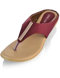 Footsoul Women's Vitara Slippers (Cherry) (FSL-164)