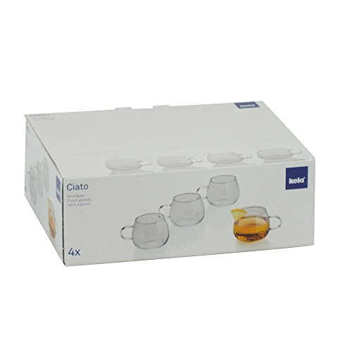 Kela 10757 Punsch-/ Bowle-Gläser, 4 Stück, 250 ml, Ciato - 5