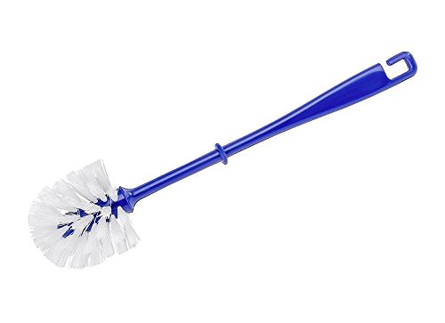 WENKO 19684100 WC-Bürste mit Kunststoffstiel Blau - für Garnitur Standard, Kunststoff, Blau