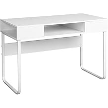 Amazonfr Bureau Blanc Laqué