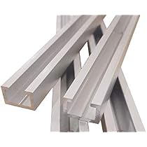 Mega Set Alu C-Profile M8 + Zubehör 55-tlg. – Inkl. Maßband & Silbergleit, Für Werkstatt & DIY