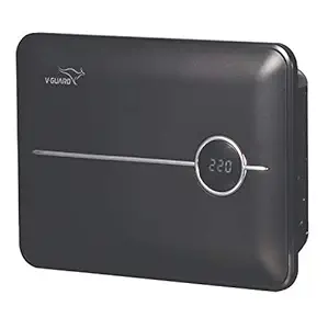V-Guard Crystal 75 Prime Voltage Stabilizer for One LED TV (OR) 3D TV (Upto 32 inch) + Set Top box + Home Theatre System (Working Range: 90-290V; 2 A)