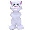 PULSBERY Touching Talking Tom Cat with Wonderful Voice Recording, Musical Toys, Talk Back First hot Toy for Kids (Talking Tom)