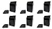 Produktbild Arkero-G 6 Stück 80+ Deck Box für über 600 Sammelkarten Schwarz / Black Case z.B. für MTG Magic Pokemon Yu-Gi-Oh! Karten Boxen