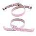 Produktbild kashyk Armband kompatibel für Fitbit AltaDouble Leader Echtleder Straps Ersatz Lederarmband Verstellbares mit Metallrahmen Uhrenarmband für Damen in pinkPremium Lederarmband Ersatz Uhren-Armband