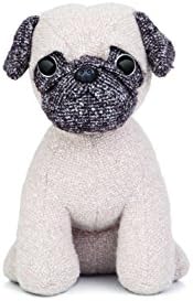 For Someone Very Special - Realistic Features 20.5cm Fabbies Hugo Pug Soft Toy Dog - Popular Present Gift Idea For Congratulations - Well Done New Baby - New Arrival - Welcome To The World - Girl Girls Boy Boys Children Kids Child - Suitable For Age 3+