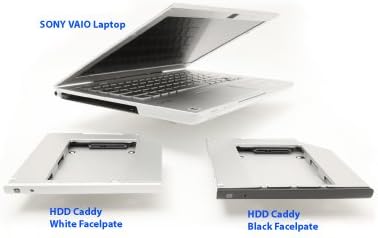 Newmodeus 2nd HDD/SSD caddy for Sony VAIO SA, SB - Silver
