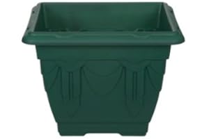 WHITEFURZE GREEN SQUARE GARDEN PLANTER - SINGLE PACK VENETIAN DESIGN