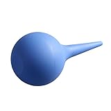 Rosenice Poire à aspiration de caoutchouc pour lavage de l'oreille - Instrument de laboratoire (Bleu)