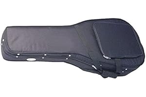 m4c Custodia per chitarra classica - astuccio rigido sagomato leggero in polistirene foderato FX F560010