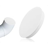 AOYEGIC Vent Pipe Cover, PVC Cover Cap, Pipe Material, End Cap, Pipe Lock Plug, Used for Industrial Household Use (White, 160