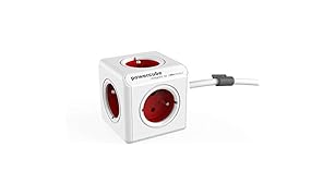 Allocacoc 16898 PowerCube Extended - Cubo 5 uscite con Cavo 1,5 m