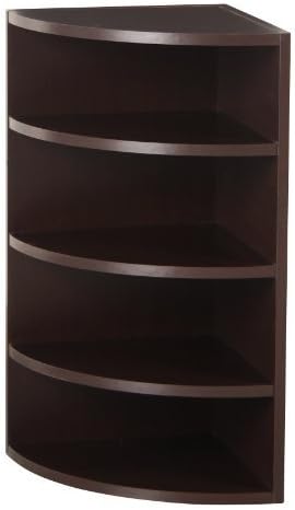 Foremost 328009 Modular Corner Radius Cube Storage System, Espresso by Foremost Groups, Inc.