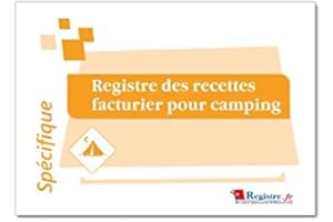 REGISTRE.FR Registre des Recettes Facturier du Camping - M036