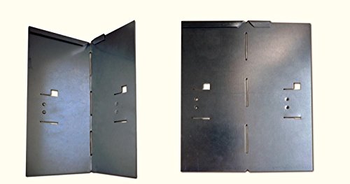 Ecke für Rasenkante Metall 8x8x18,5cm 2er Set Beeteinfassung Wegbegrenzung - 2
