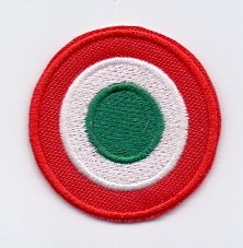 PATCHMANIA Hierro en Bordado Patch coccarda Italia