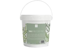 SALI PODALICI DA VASCA PEDICURE VARIE FRAGRANZE E FUNZIONI 1 Kg PROFESSIONALE PER ESTETISTA (ERBE TOSCANE H043)