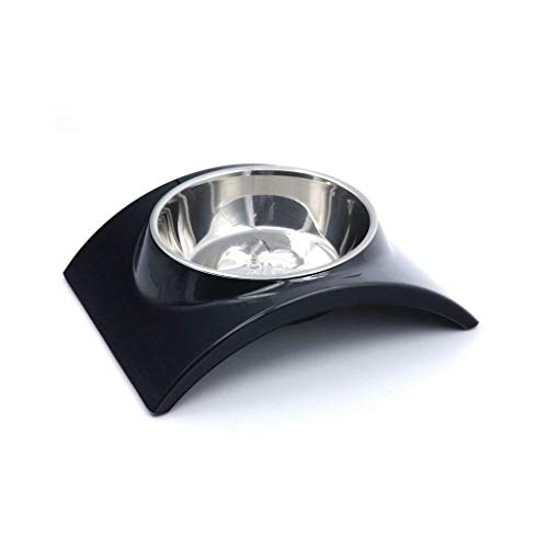 SCH Perros/Conejos/Gatos Cuencos y Botellas de Agua/Alimentadores/Almacenamiento de Alimentos Cuencos y Alimentos para Mascotas Impermeable para Alimentos y Agua (Color : B)