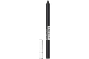 Maybelline New York Matita Occhi in Gel, Colore Intenso, Tenuta Fino a 36H, Formula No Transfer, Per Look Grafici e Definiti, Tattoo Liner Gel Pencil, Tonalità: Deep Onyx