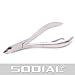 TOOGOO(R) Stainless Steel Cuticle Nipper Cutter Nail Art Clipper set