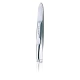 Pinza depilar punta recta inoxidable 6.5 cm