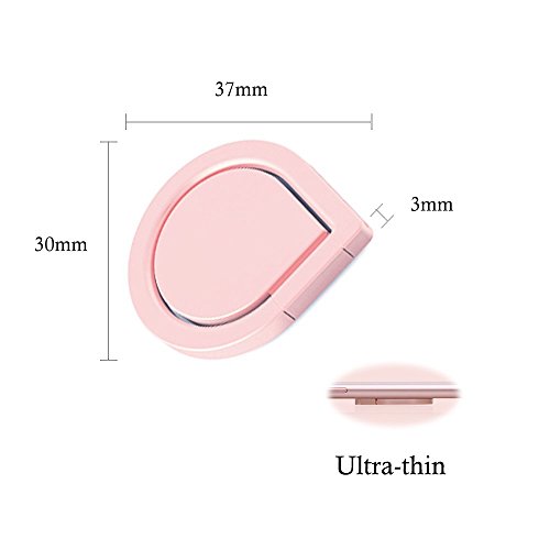 Staffa dell'anello Smart phone, IHUIXINHE 360 Â° di Rotazione Della Maniglia Staffa dell'automobile della Staffa a Forma di Cuore Comune, iPhone X 8 7 Plus 6 6S Samsung Galaxy 8