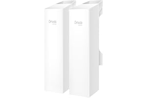 Omada EAP211-Bridge kit, punkt till punkt trådlös bro | 5GHz 867Mbps, PtP&PtMP, 1 km räckvidd, 3 Gigabit-portar, PoE eller DC
