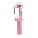 Produktbild Ocamo Selfie ausziehbar Inline-Draht-Stick Control Selbstporträt Einbeinstativ Stock mit Füllen Licht Spiegel rose