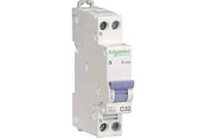 SCHNEIDER ELECTRIC disjoncteur phase + neutre - schneider duoline xp - 32 ampères - courbe c - 20729