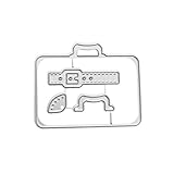 ★ Use troqueles de corte para crear formas increíbles de su cartulina y papel favoritos, haciendo que los diseños de álbumes y tarjetas sean absolutamente únicos.