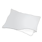 SETEX Antiallergen Schonbezug für Kissen, 40 x 60 cm, 100 % Baumwolle, Weiß, Allergo, 14AG040060751002 - 2