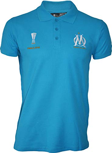 OLYMPIQUE DE MARSEILLE Polo Om - Finale UEFA Europa League 2018 - Collection Officielle Taille Adulte Homme