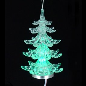 Preisvergleich Produktbild LED-Weihnachtsbaum, 1 LED, mit USB-Anschluss