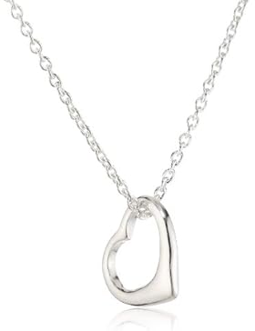 ZEEme Kinder und Jugendliche-Halskette 925 Sterling Silber Herz beweglich 40.5cm lang 299240052R